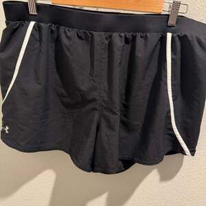 Under Armour Women's Fly-By 2.0 Running Shorts Black XL